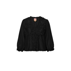 Gossia - Mirka Cardigan Bluse - Black