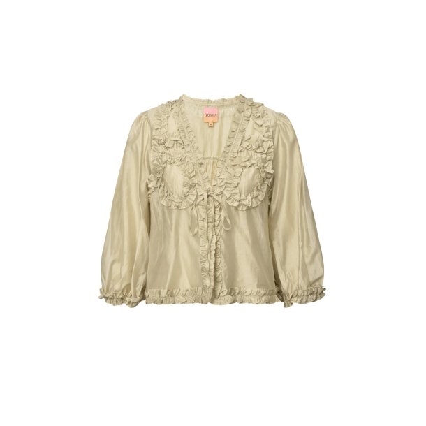 Gossia - Mirka Cardigan Bluse - Champagne