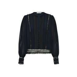 Gossia - RabiaGO Bluse - Dark Blue