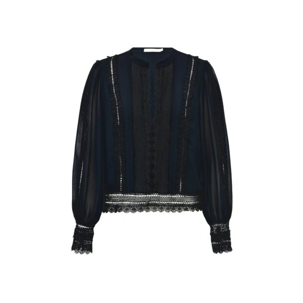 Gossia - RabiaGO Bluse - Dark Blue