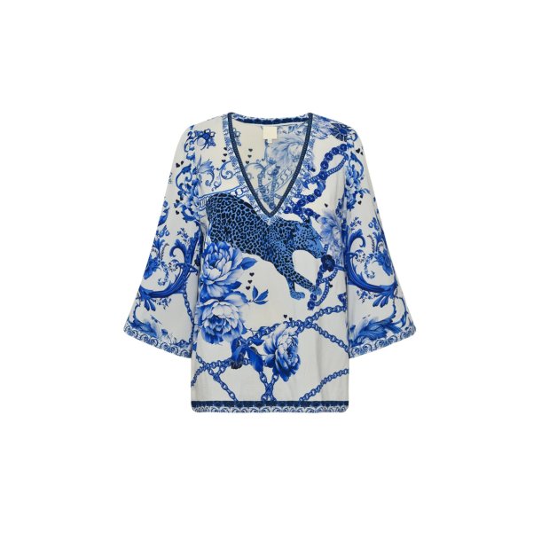 Gossia - Sun Bluse - Blue Vibes