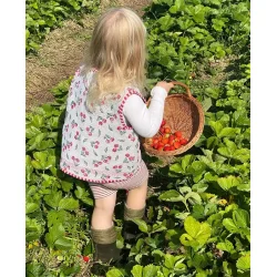 Sissel Edelbo - Gro Mini Vest - Kantha Cherry 