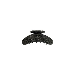 Black Colour - Hrclips - Rhinestone - Black