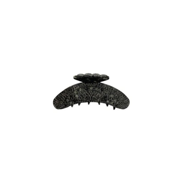 Black Colour - Hrclips - Rhinestone - Black