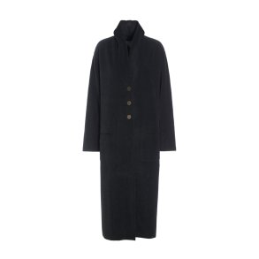 Henriette Copenhagen - Fleece - Cardigan - Soft Black