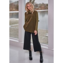 Henriette Copenhagen - Fleece - Flare bukser - Black