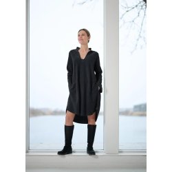 Henriette Copenhagen - Fleece - Kjole - Black