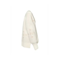 Hest - Fam V-neck Sweater - White