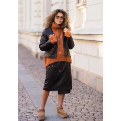 HEST - GABBY Leather Jakke - Brown - Large