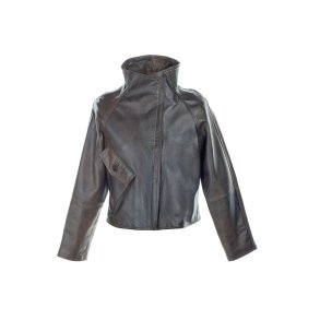 HEST - GABBY Leather Jakke - Brown - Large