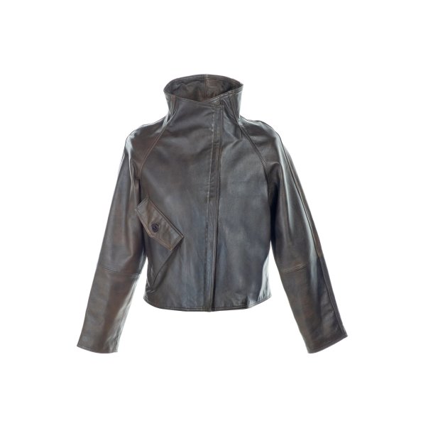 HEST - GABBY Leather Jakke - Brown - Large