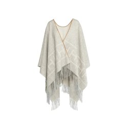 HEST - Shawl - Poncho - Grey - Onesize