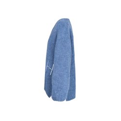 HEST - SOFIE V-Neck Sweater - Blue