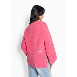 HEST - Sofie V-neck Sweater - Rose Smoke