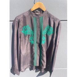 Heyanno - Sweet Caftsman Skjorte - Demitasse