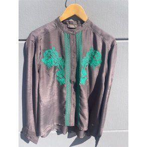 Heyanno - Sweet Caftsman Skjorte - Demitasse