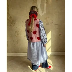 Sissel Edelbo - Honey Vest - Red Heart - Onesize