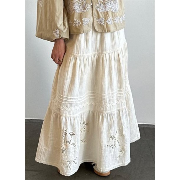 Sissel Edelbo - Tarsila Nederdel - Off White - Onesize