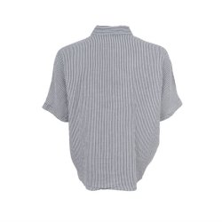 Black Colour - Melina Linen Wing Skjorte - Northern grey