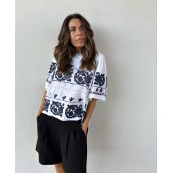 Gossia - AnnimiGO - Bluse - White/black