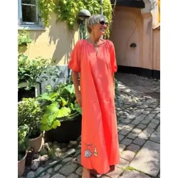 Wauw - Oyster Kjole - Orange