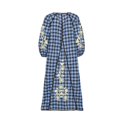 Sissel Edelbo - Fran Kjole - Blue Checks - Onesize