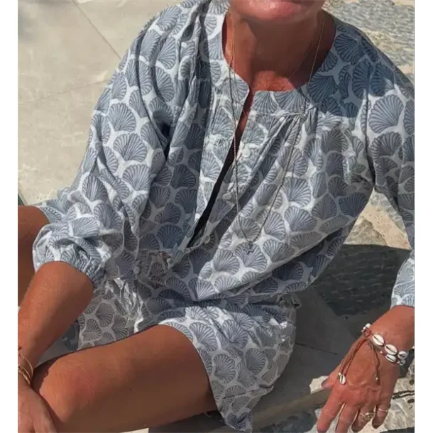 Wauw - Skall bluse - Seashell