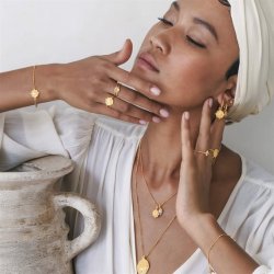 Ananda Soul - Inner Knowing - reringe - Guld - Labradorite/White