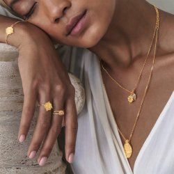 Ananda Soul - Inner Knowing - Ring - Labradorite - White Topaz - Gold