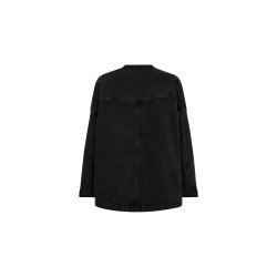 IVY - Augusta Denim Jakke - Wash Faded Black