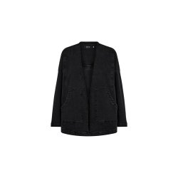 IVY - Augusta Denim Jakke - Wash Faded Black