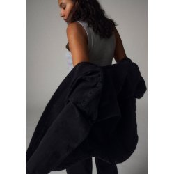 IVY - Augusta Denim Jakke - Wash Faded Black