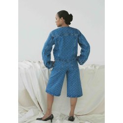 Ivy - Augusta Long Shorts - Wash Punch Needie