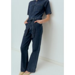 IVY - New Lavina SS Jumpsuit - Wash Tenerife - Denim Blue