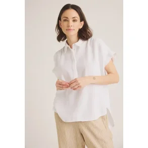 Luxzuz - Jardine Blouse - White