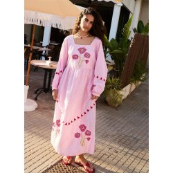 Sissel Edelbo - Wenke Kjole - Pink Stripes - Onesize