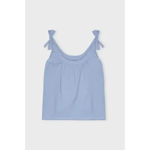 Care By Me - Laura Tie Top - Blue - Onesize
