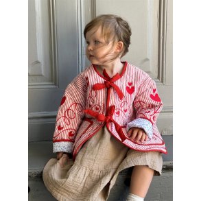 Sissel Edelbo - Penny Mini Jakke - Red Stripes