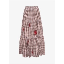 Sissel Edelbo - Nanette Nederdel - Brown Checks - Onesize