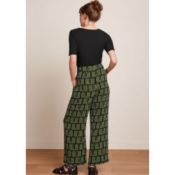 King Louie - Fintan Cropped Bukser Medina - Black