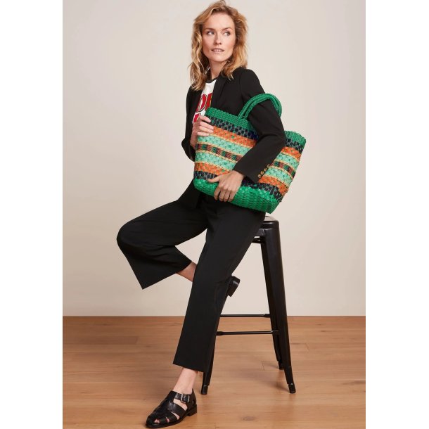 King Louie - Shoppa Bag - Puglia - Simply Green - Onesize