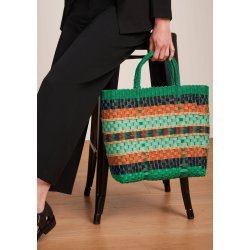 King Louie - Shoppa Bag - Puglia - Simply Green - Onesize