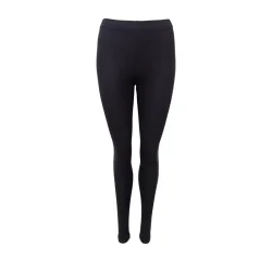 Black Colour - Tea Leggings - Black