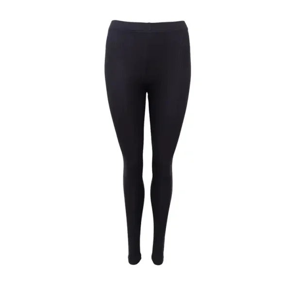 Black Colour - Tea Leggings - Black