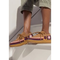 LaidBack - Komo Crepe - Saffron Suede Mulit - Sko