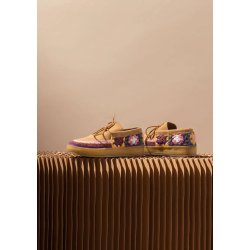 LaidBack - Komo Crepe - Saffron Suede Mulit - Sko