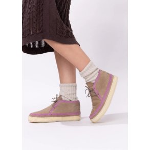 LaidBack - Shenje Crochet Crepe - Otter Purple - Sko