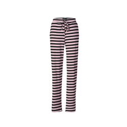 Liberte - Natalia Straight Pants - Black Bubblegum - White Stripe
