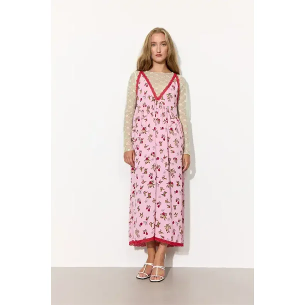 Hunkn - Lisa Kjole - Red Lace