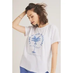 Luxzuz - Lobepa T-shirt - White